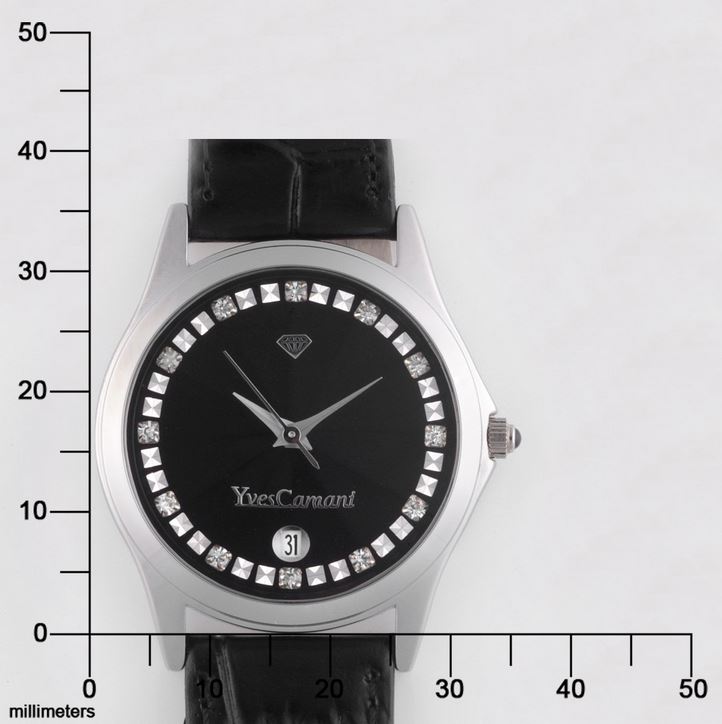 Hodinky Yves Camani Silver Twinkle Black